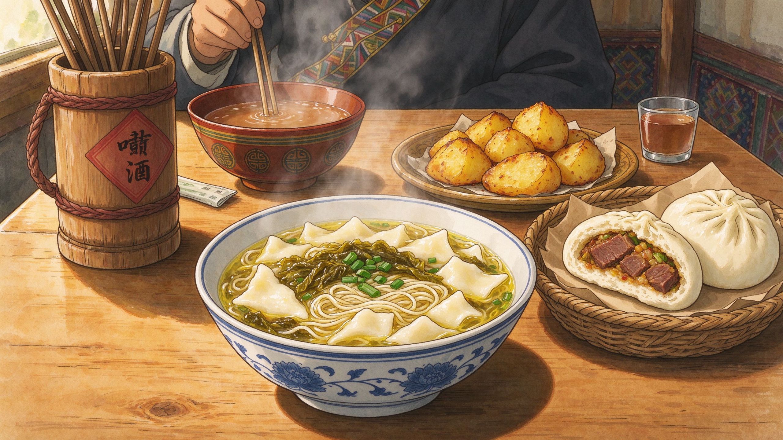 四川藏区美食