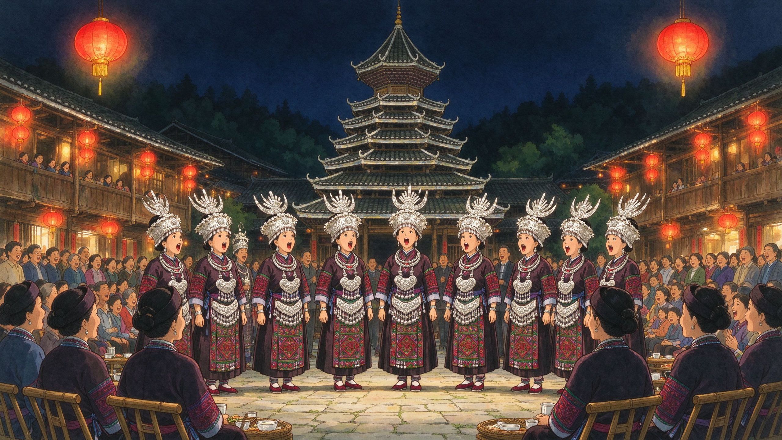 侗族大歌表演