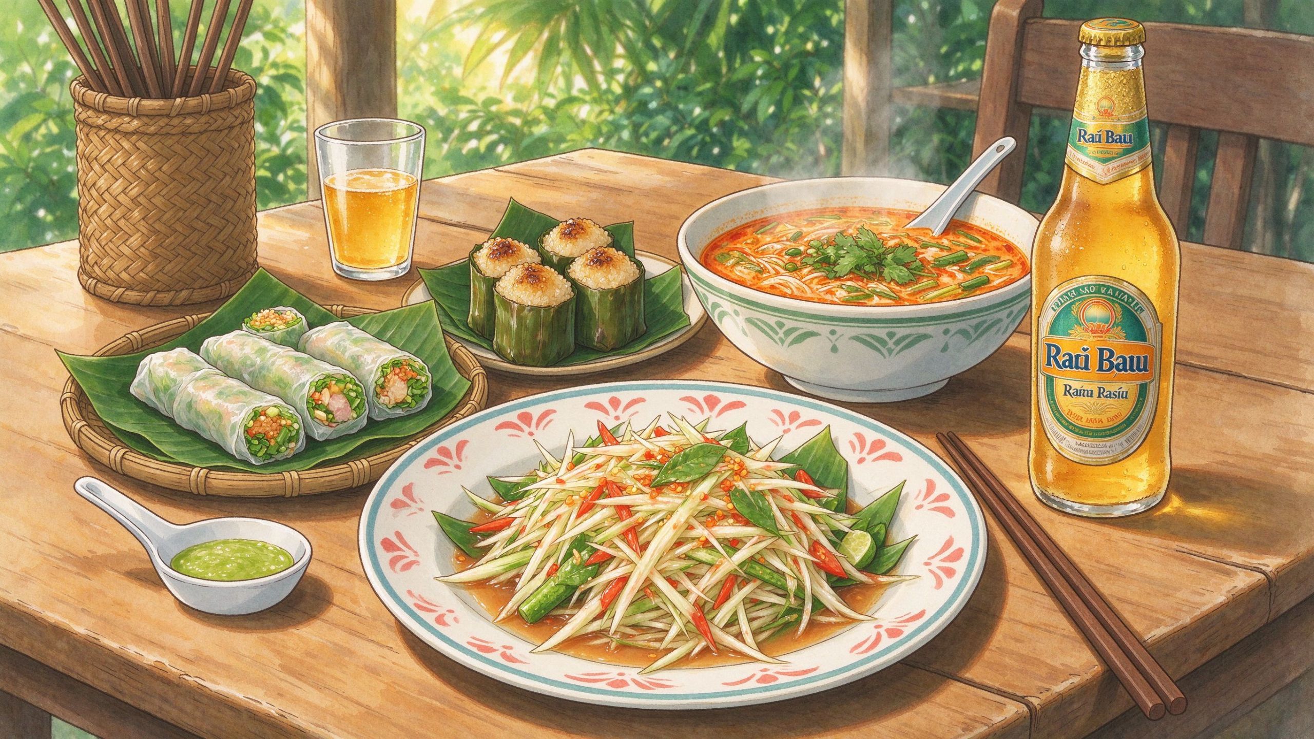 老挝美食