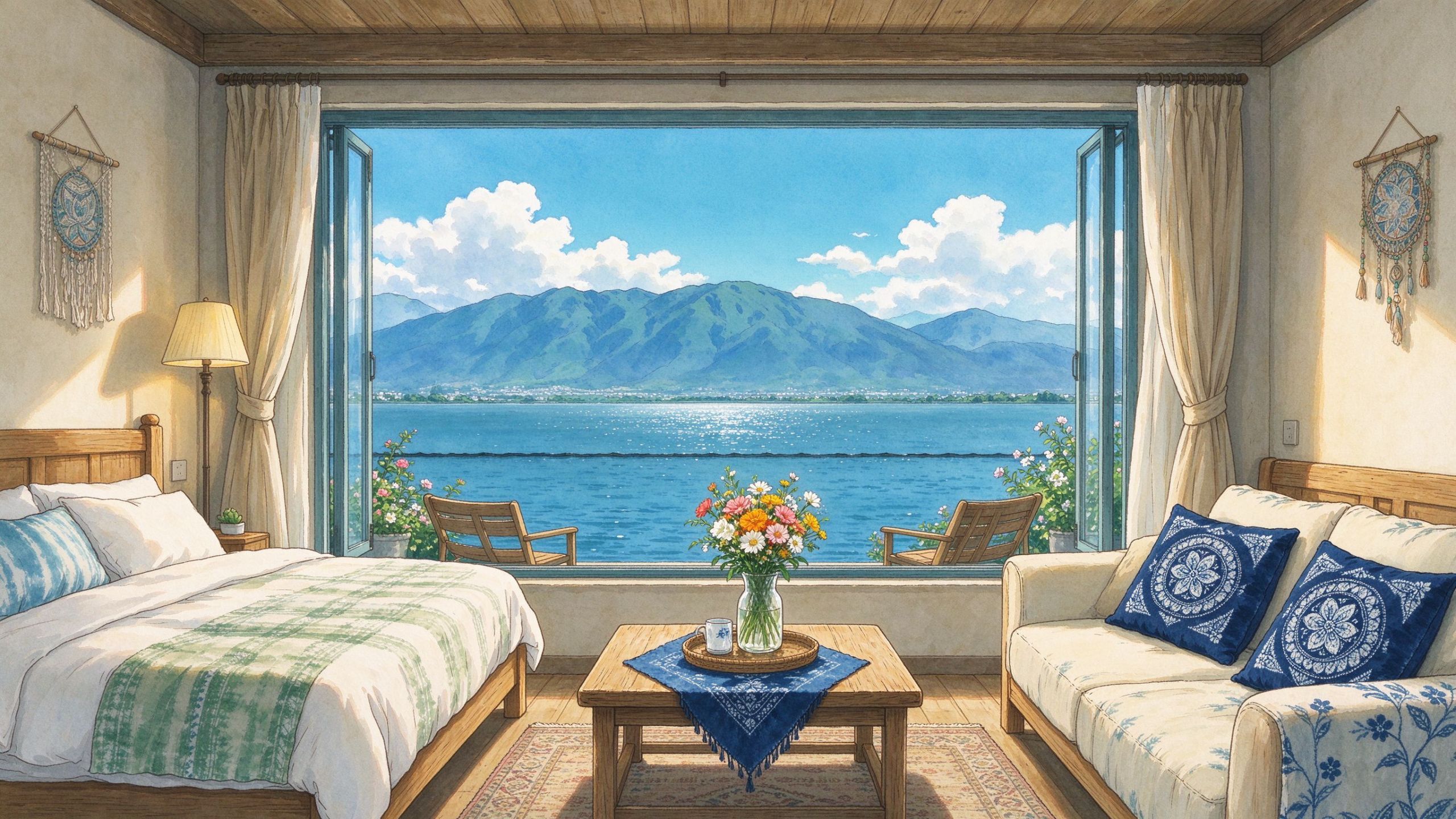 大理海景房内部