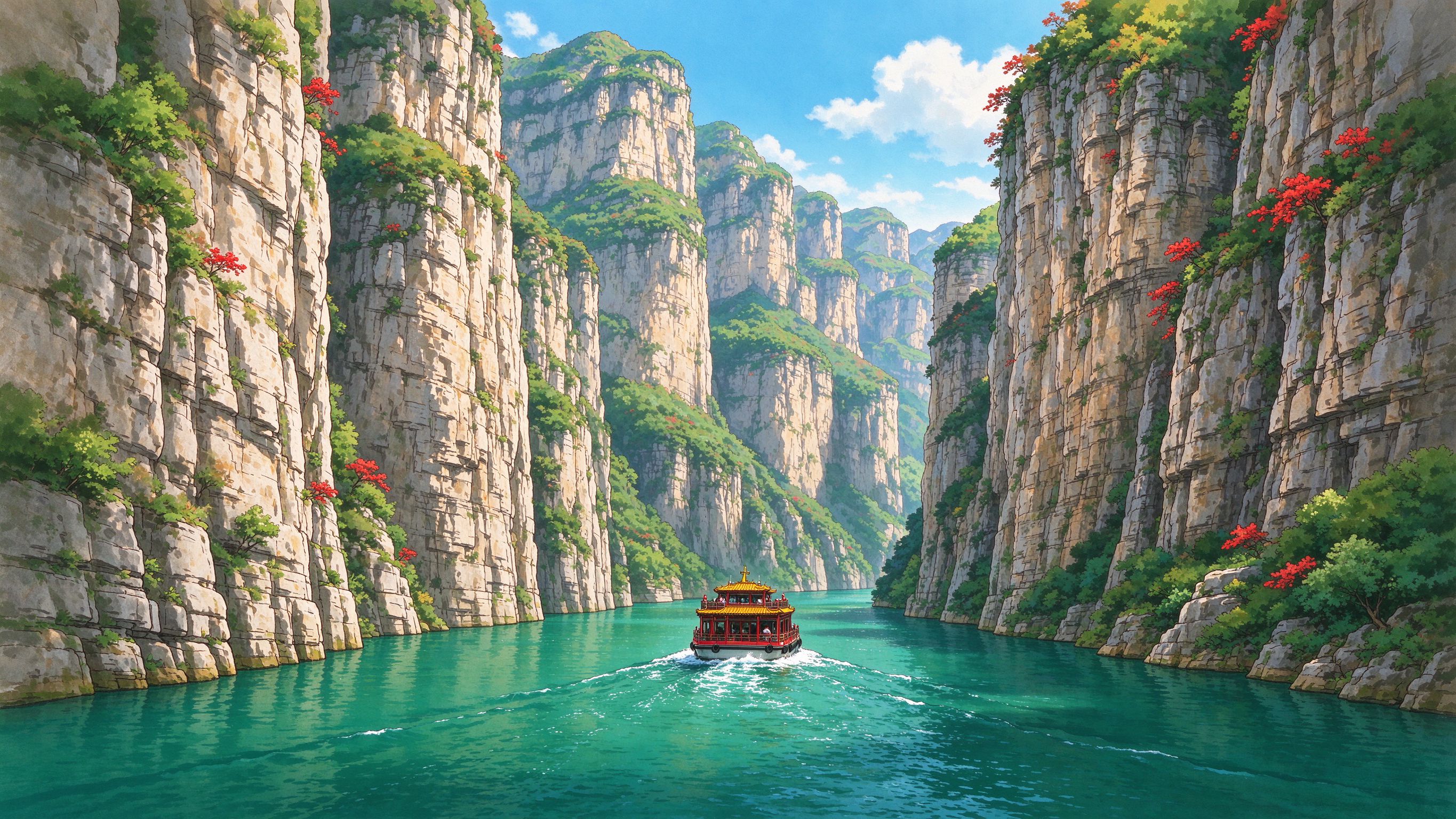 旅游插画1