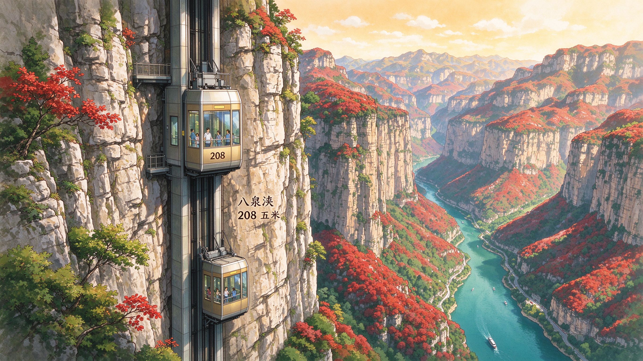 旅游插画1