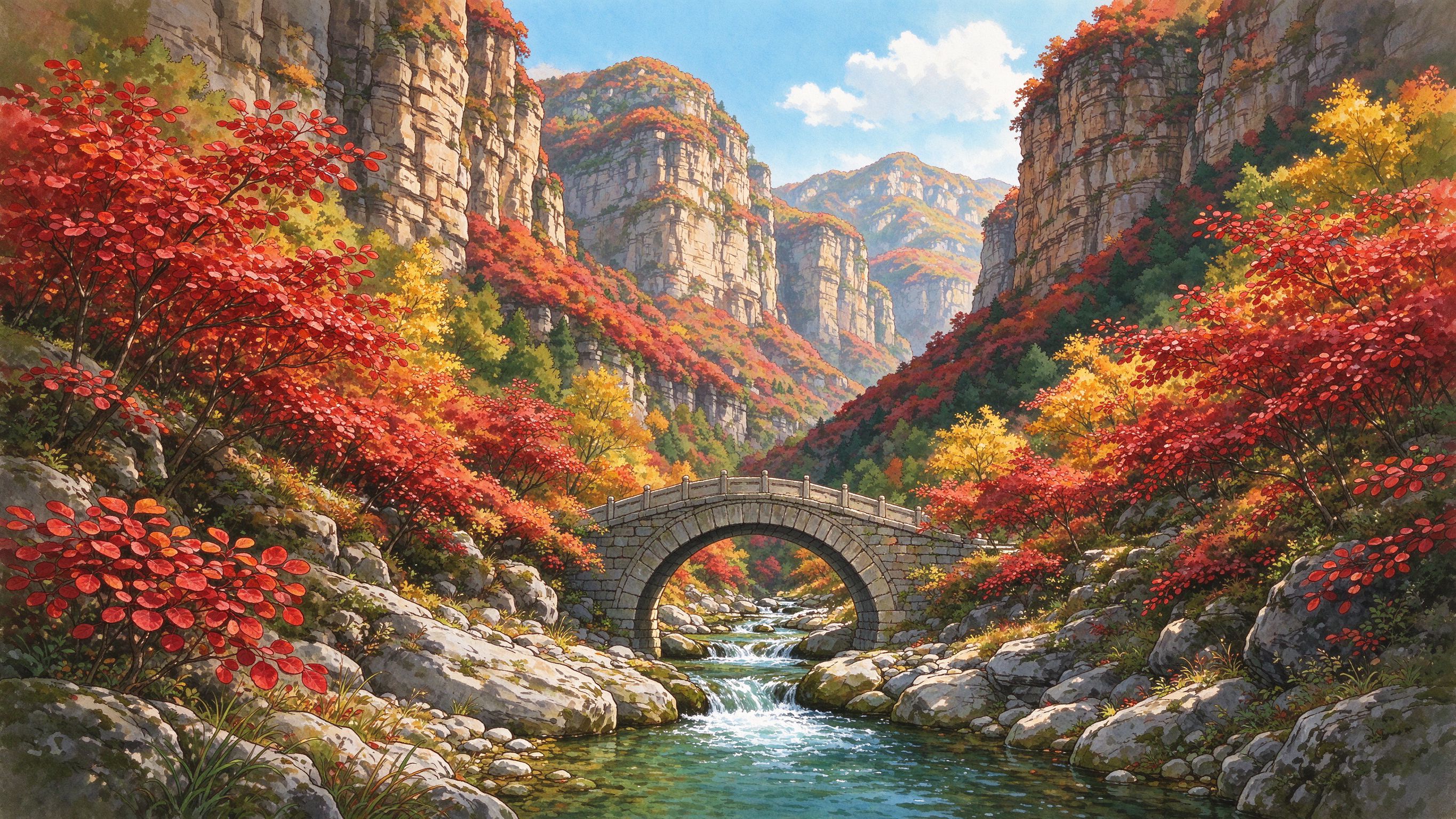旅游插画2