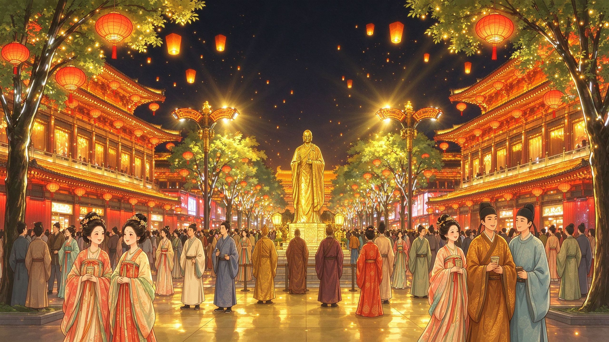 大慈恩寺大雁塔实景