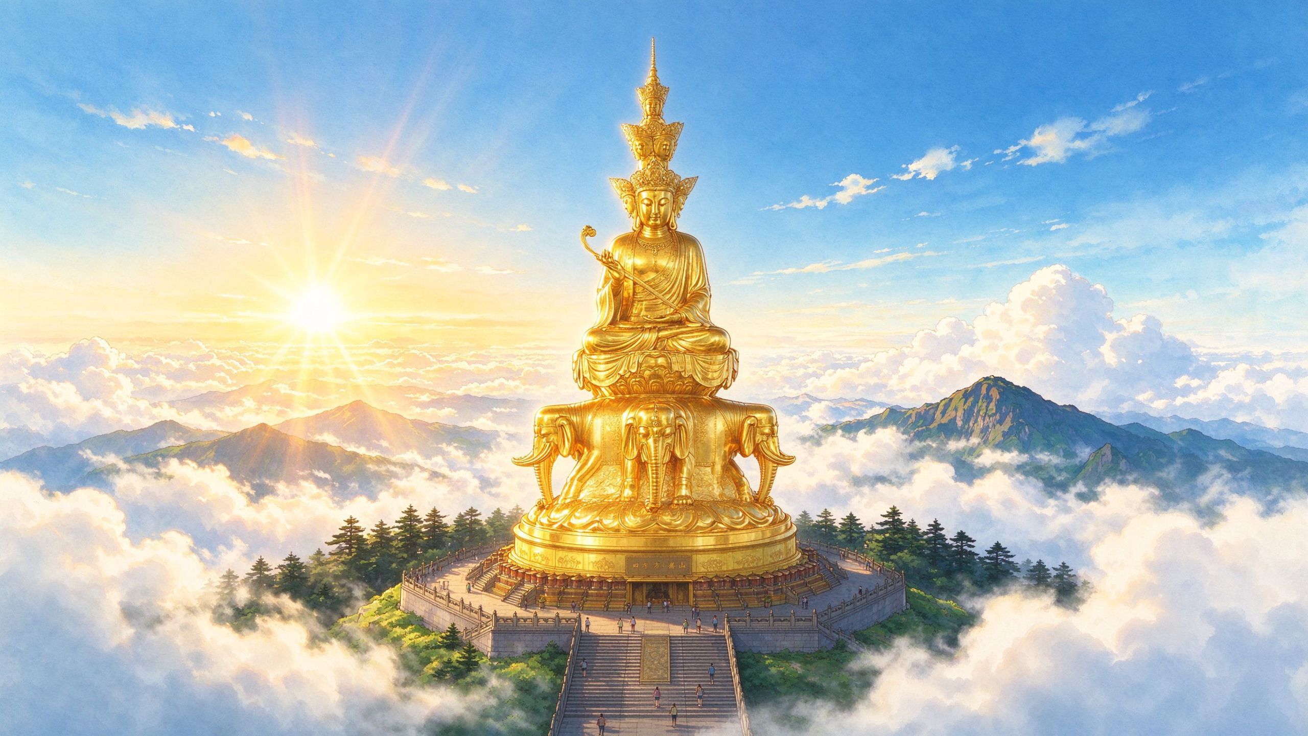 峨眉山景区主图