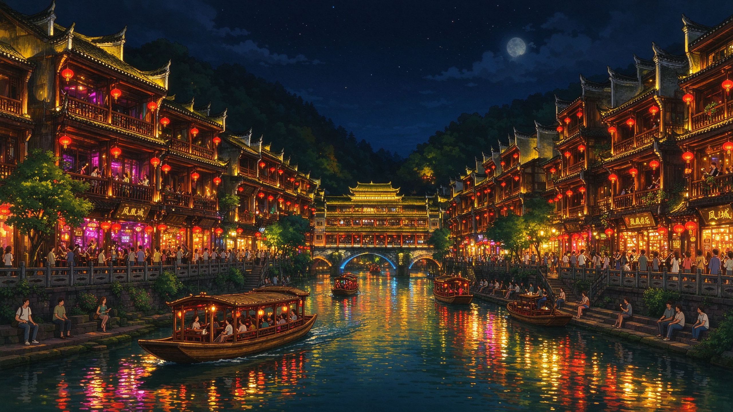 凤凰古城风景