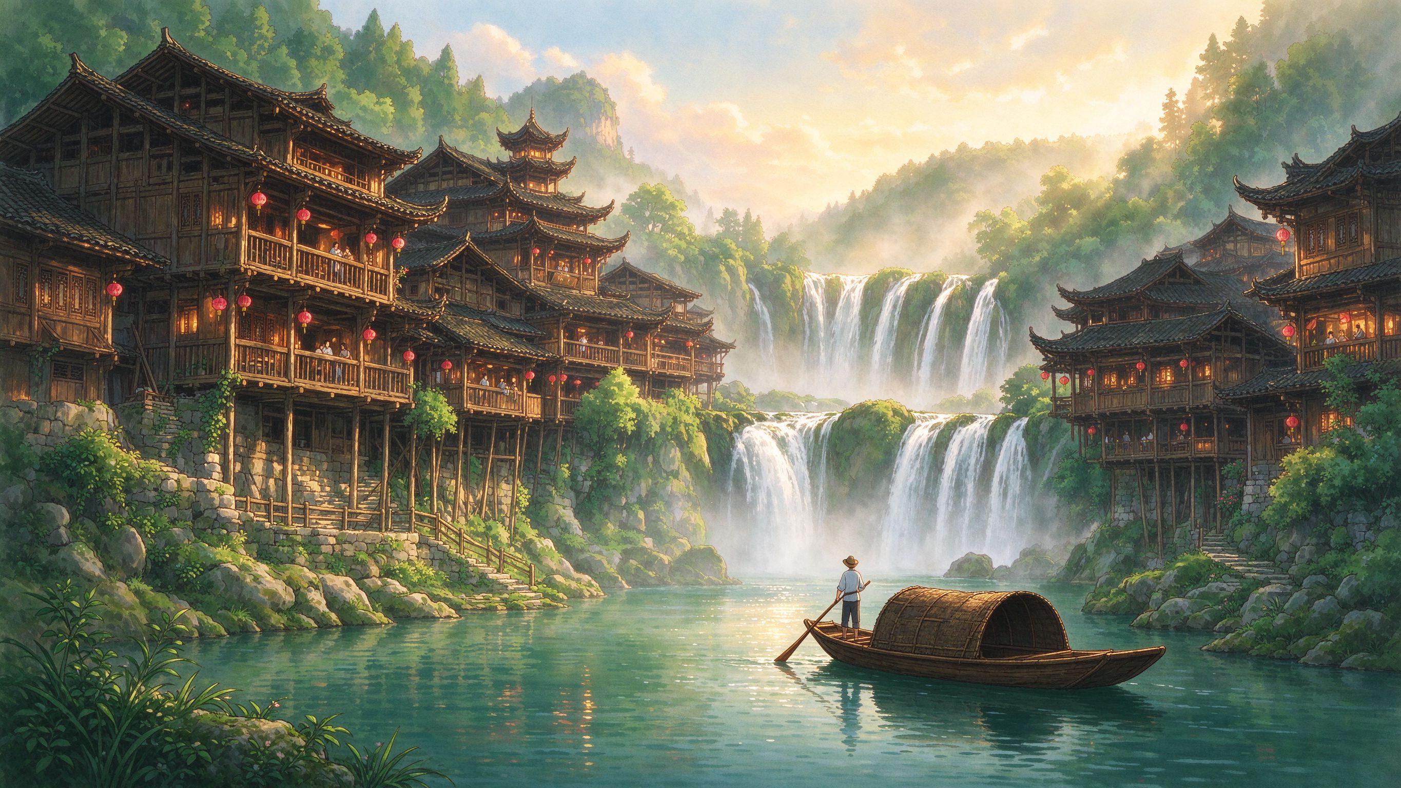旅游插画2