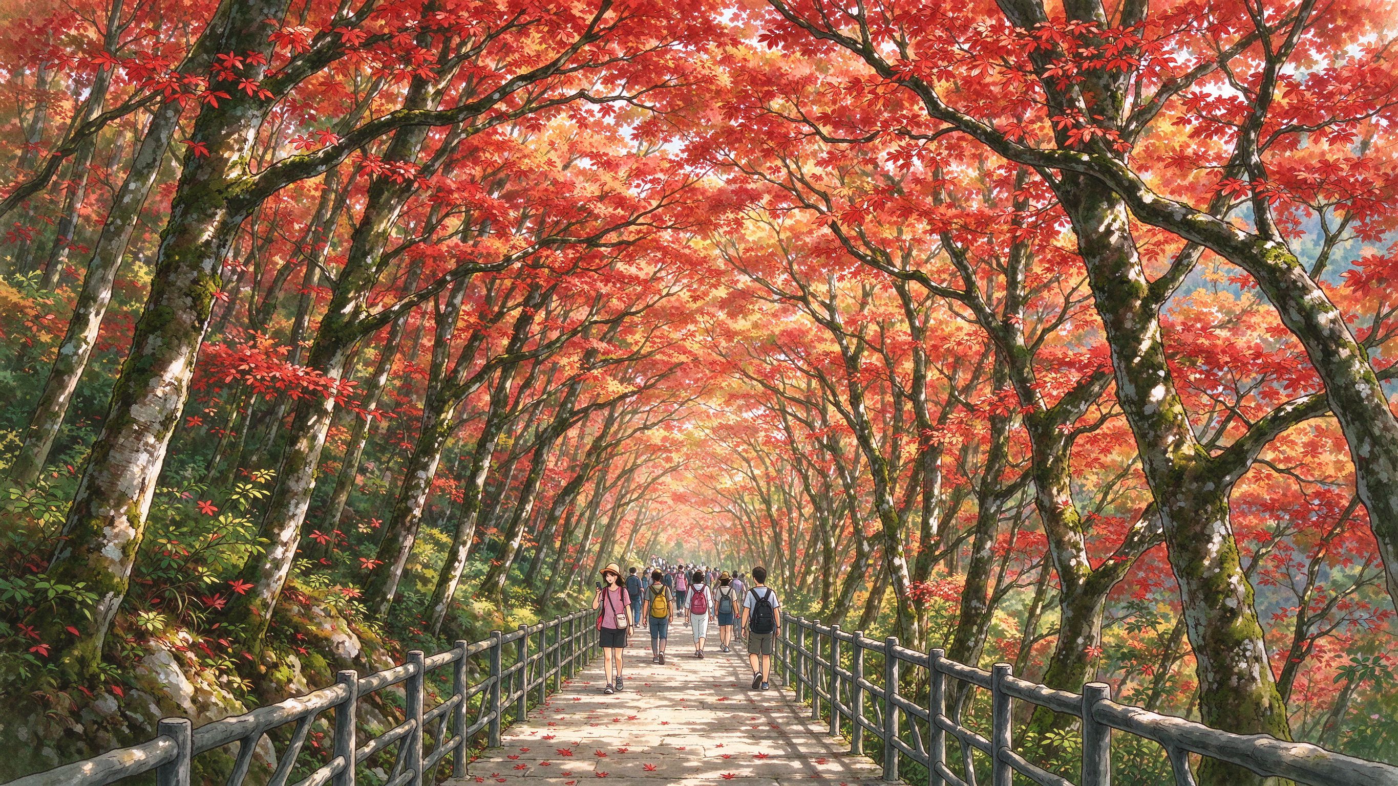 旅游插画2