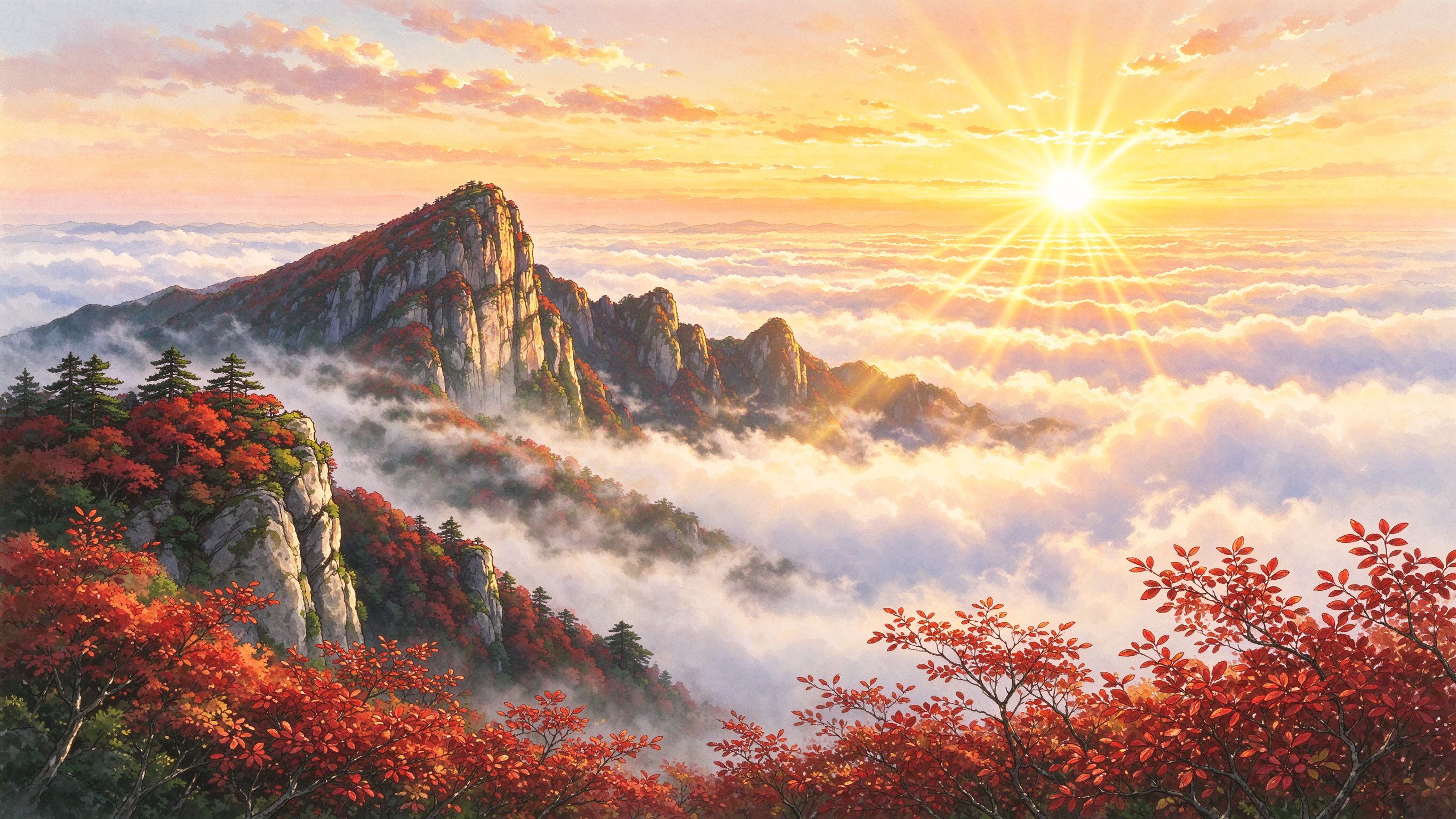 旅游插画1
