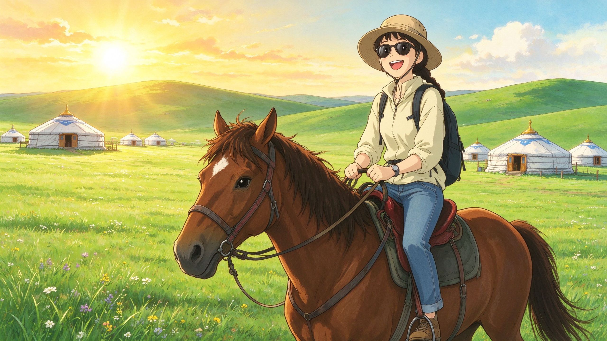 呼伦贝尔草原骑马体验