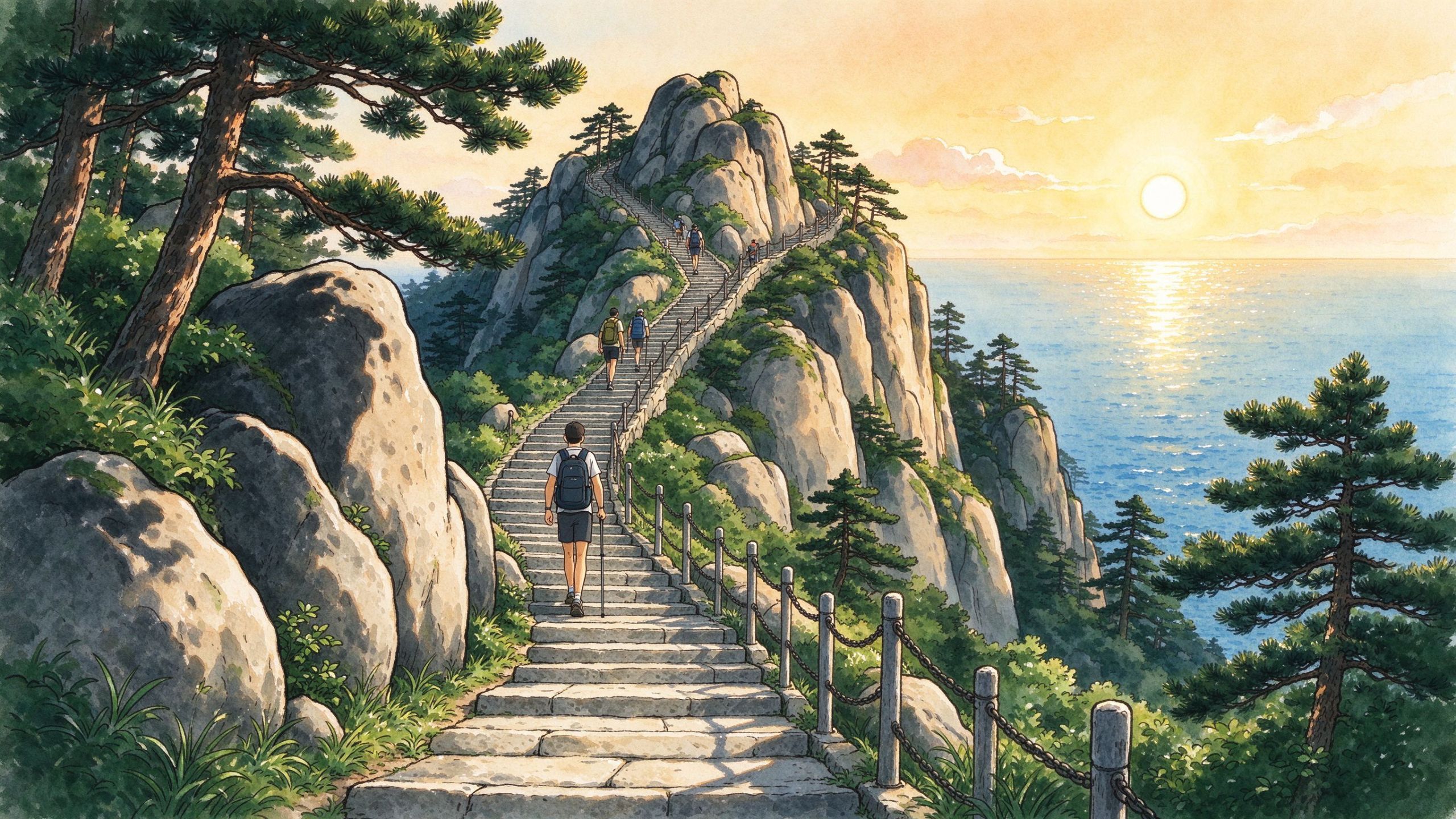 崂山风景区游玩