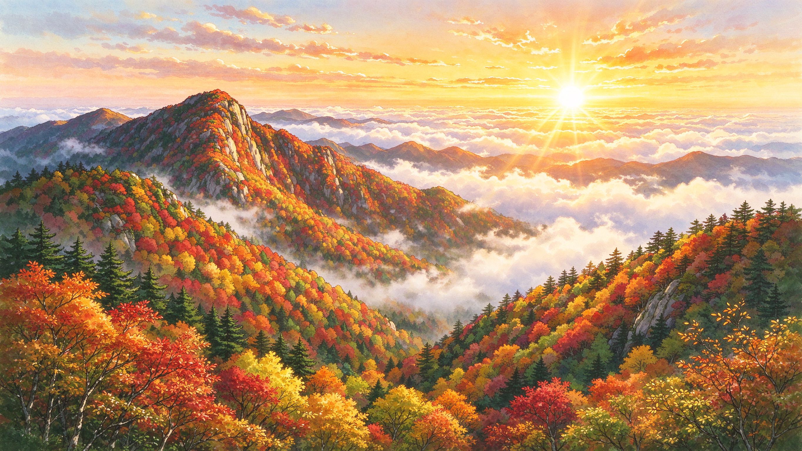 旅游插画2