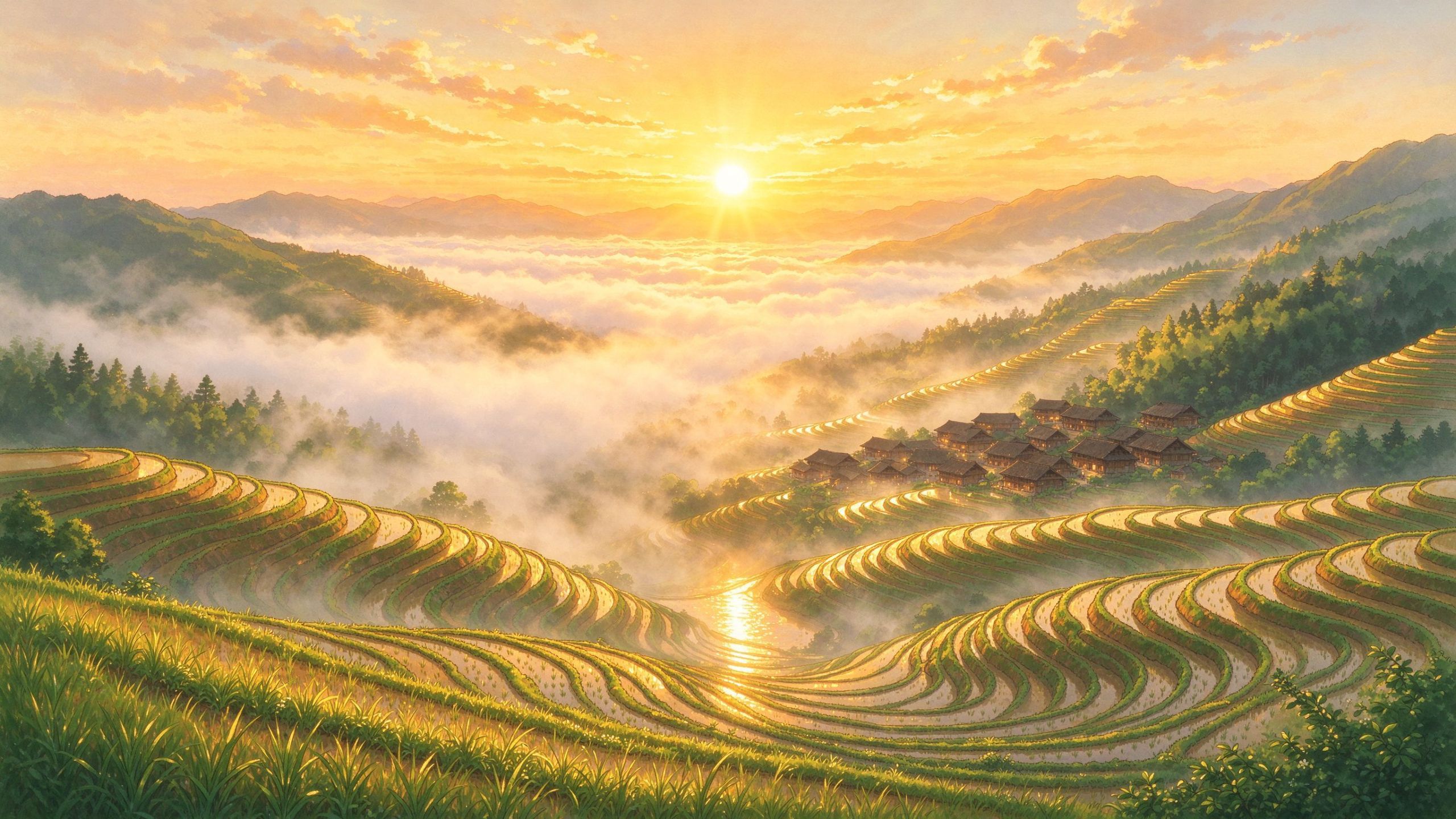 龙脊梯田景区游玩