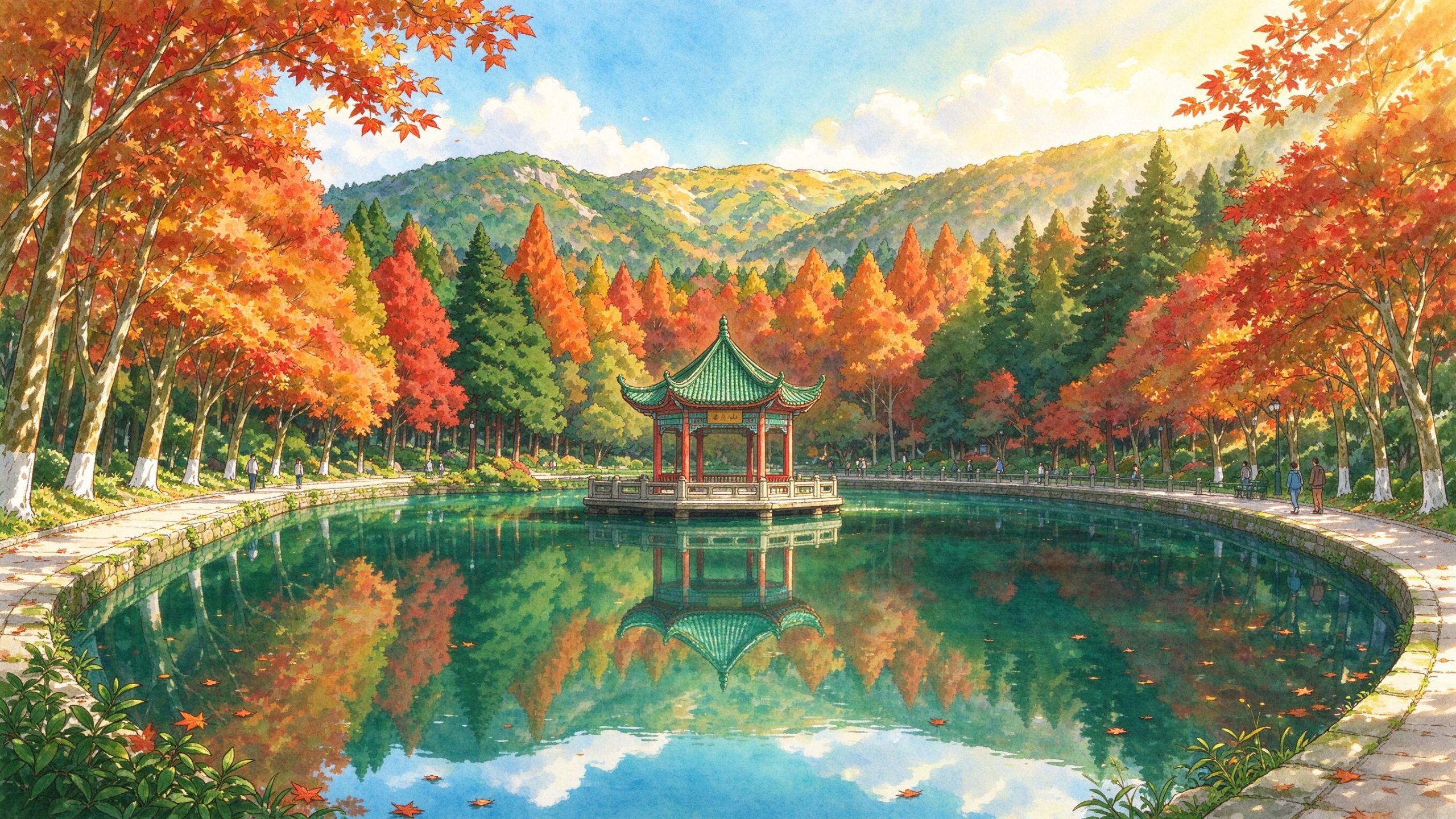 庐山风景区游玩