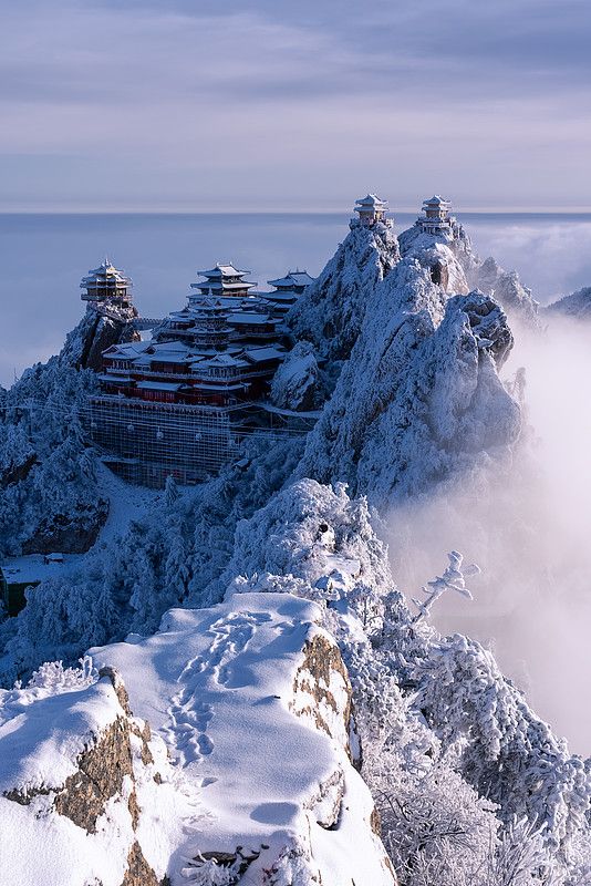 老君山旅游实景2