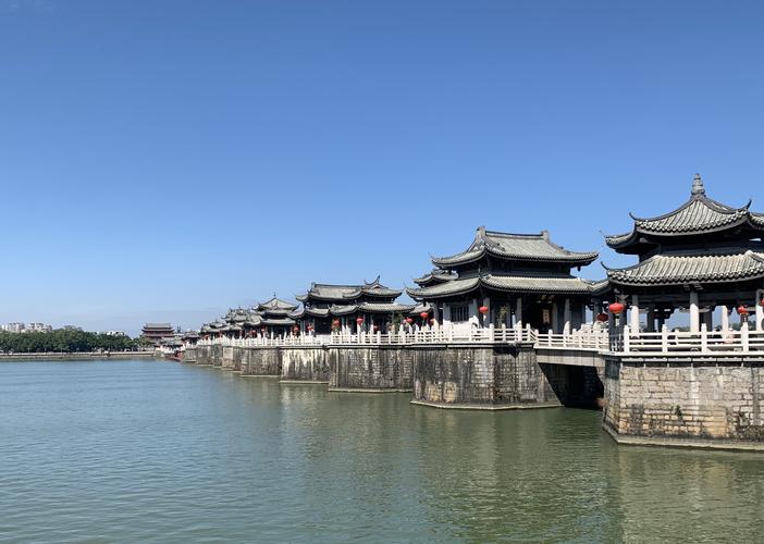 潮州广济桥全景