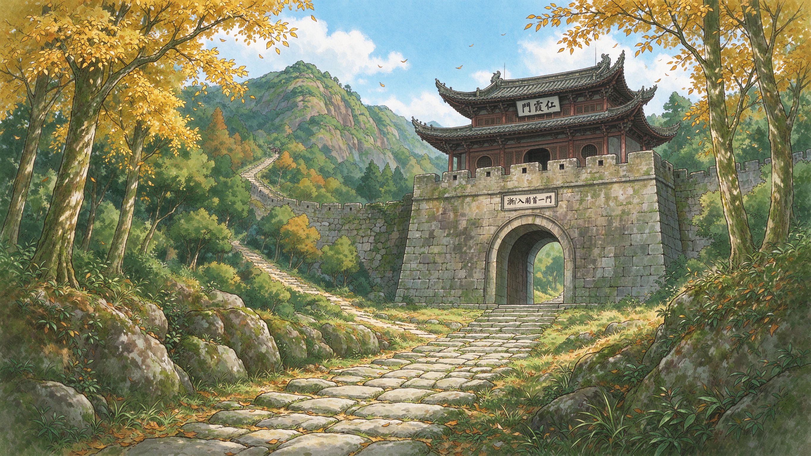 旅游插画2