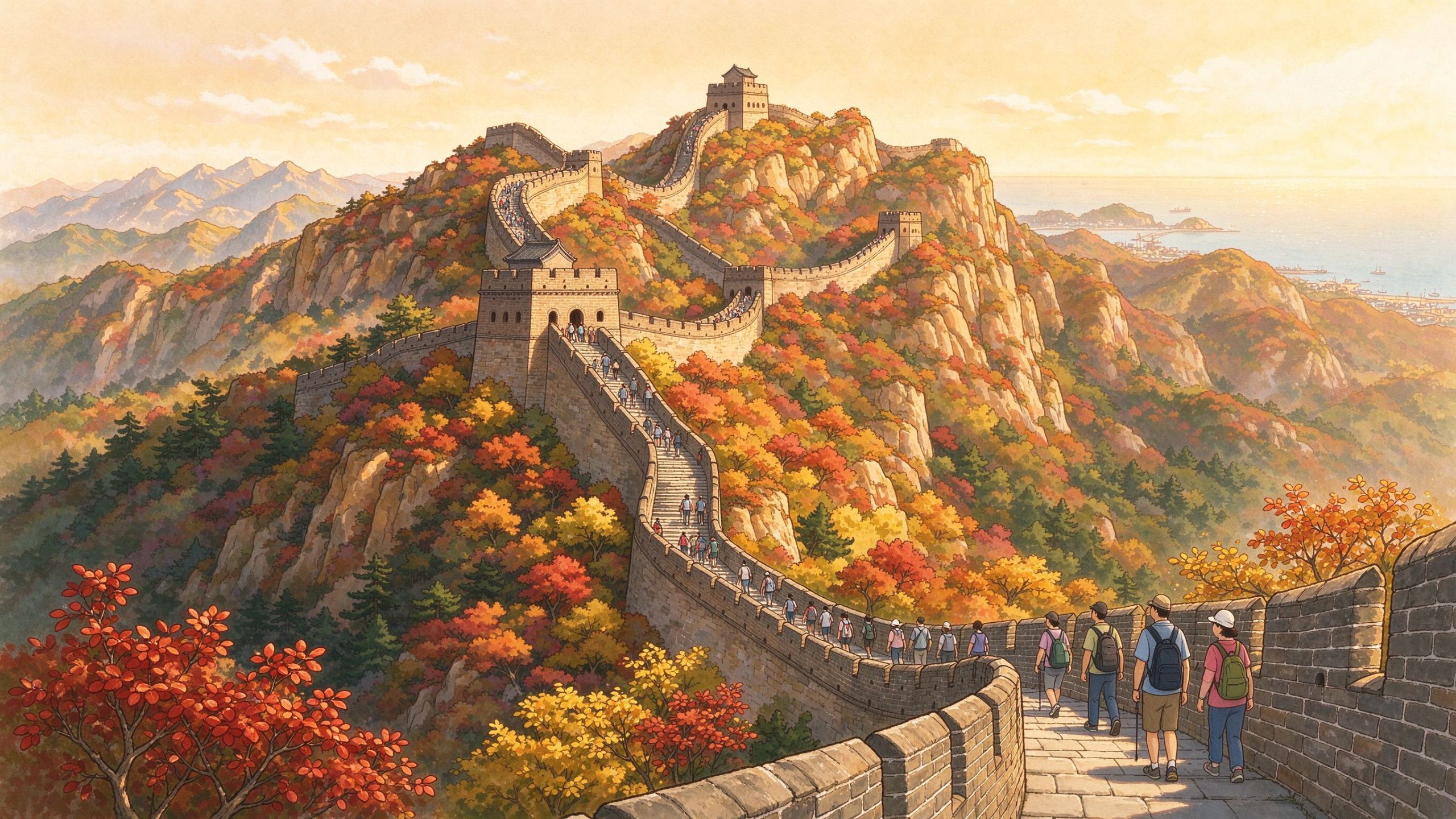 山海关古城景区游玩