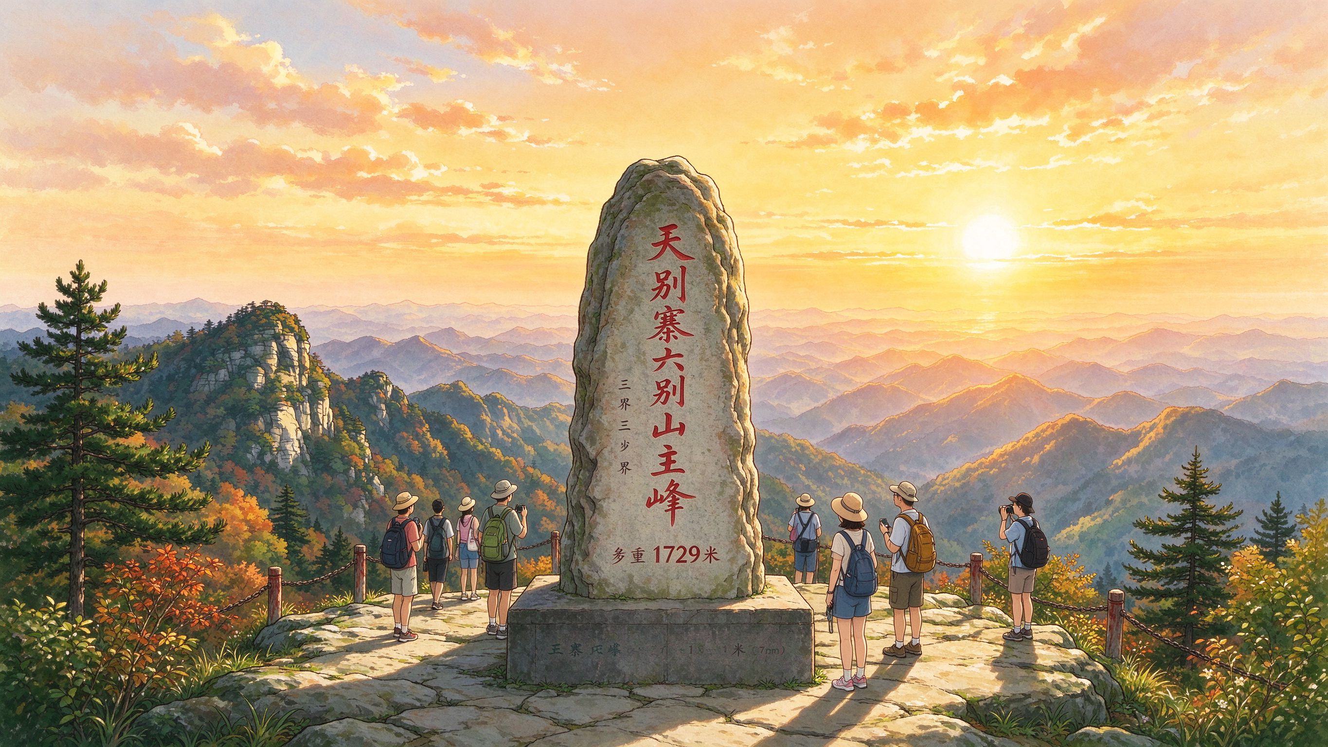 旅游插画1
