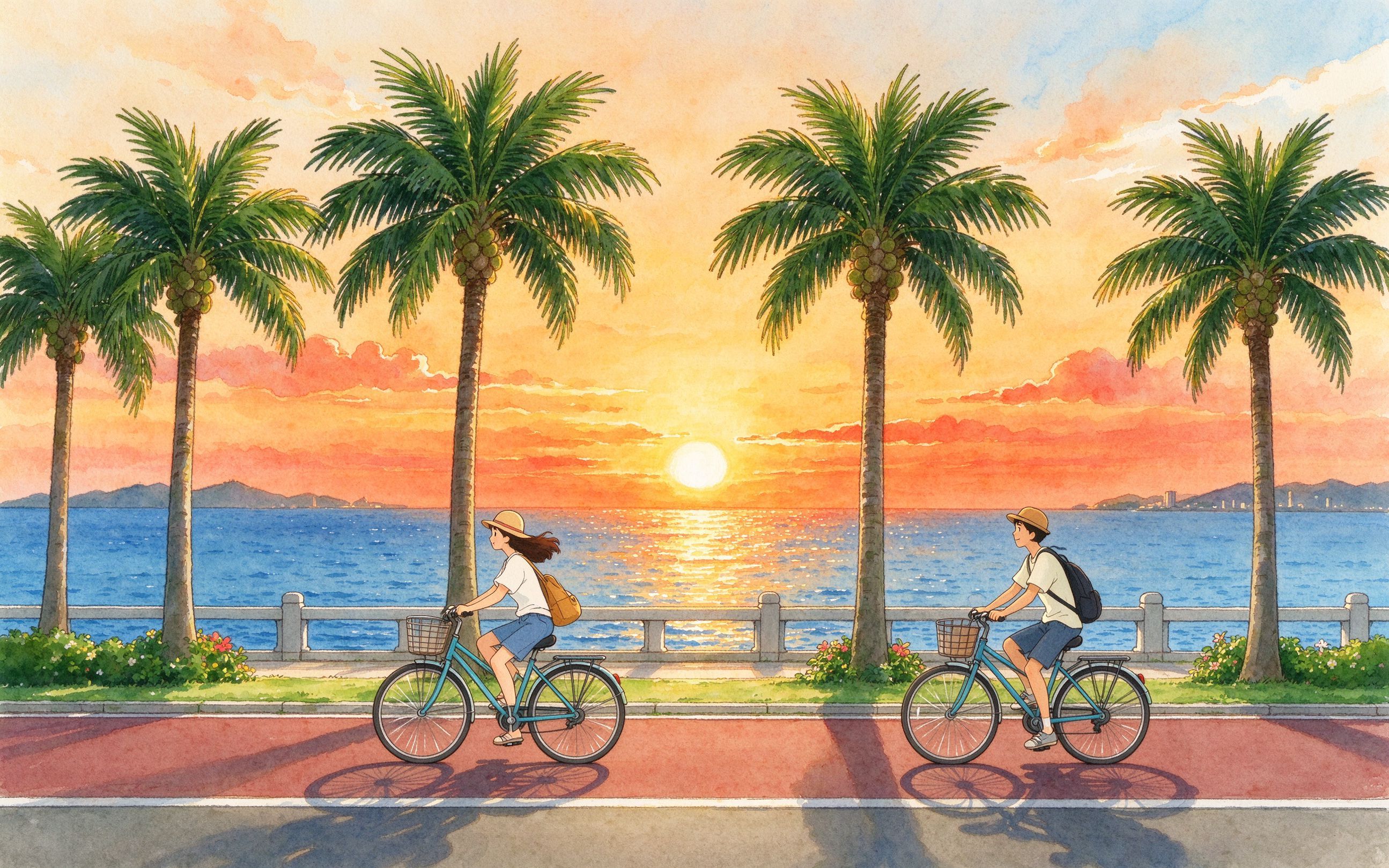 环岛路骑行