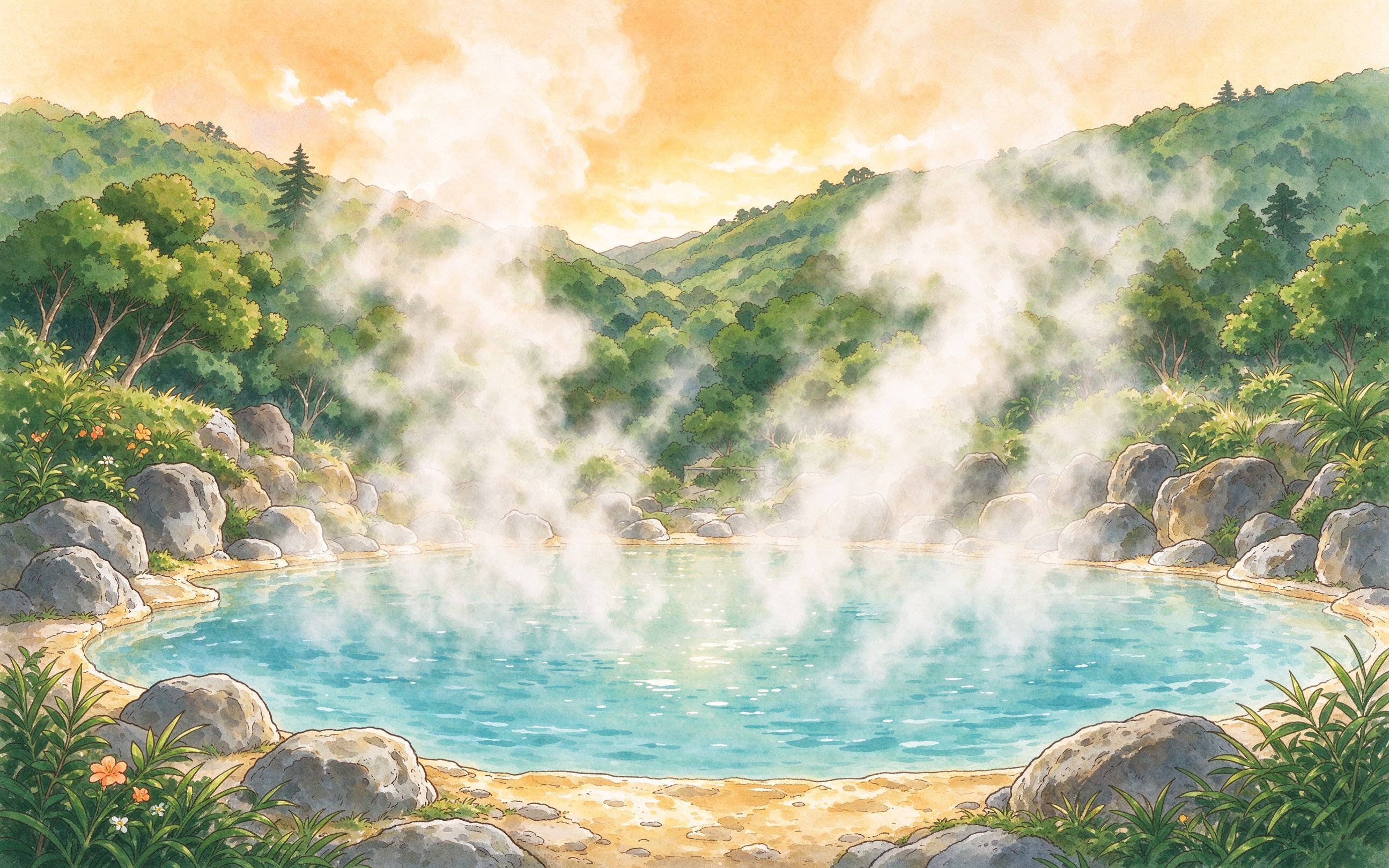 腾冲热海温泉
