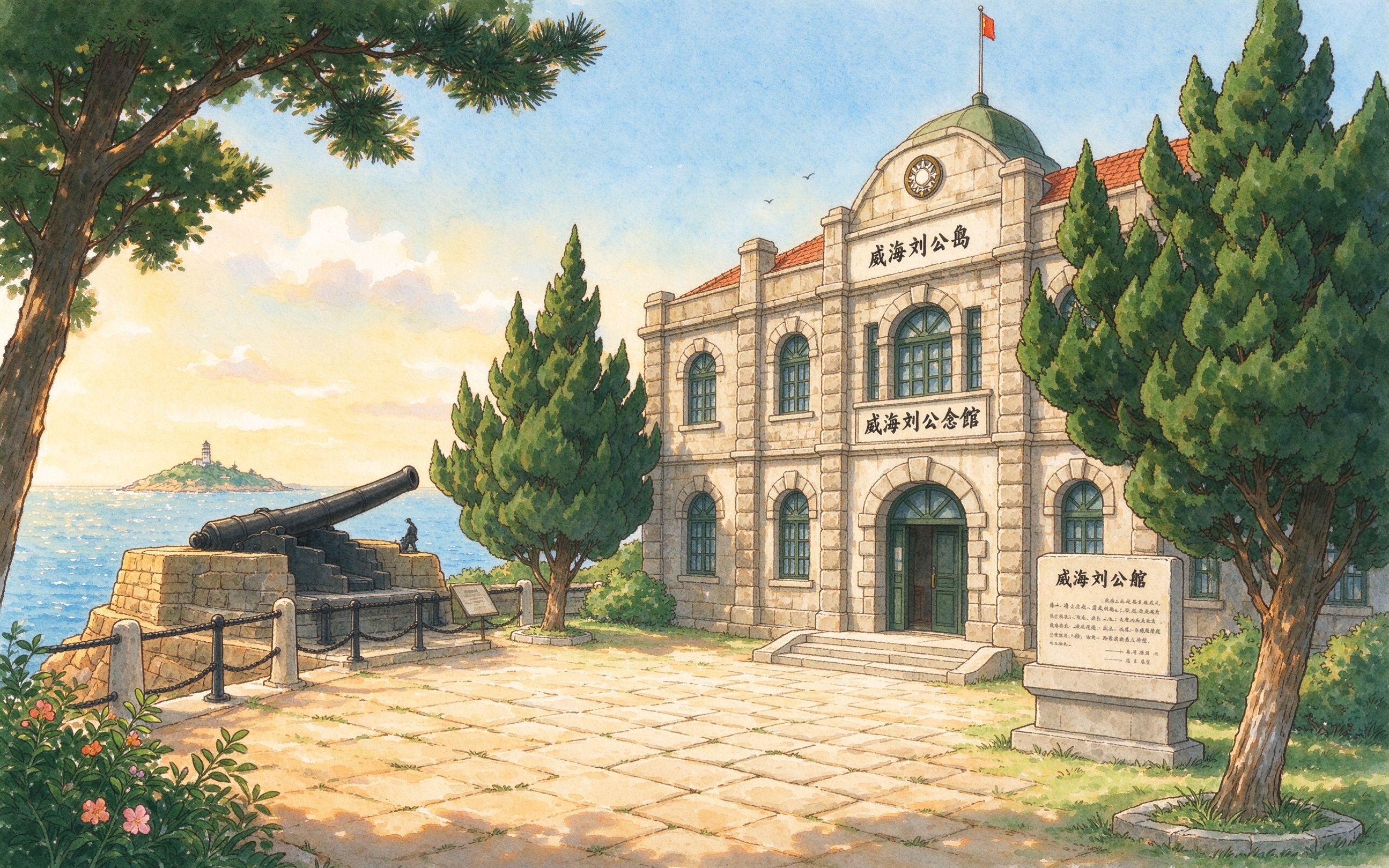 威海刘公岛北洋水师