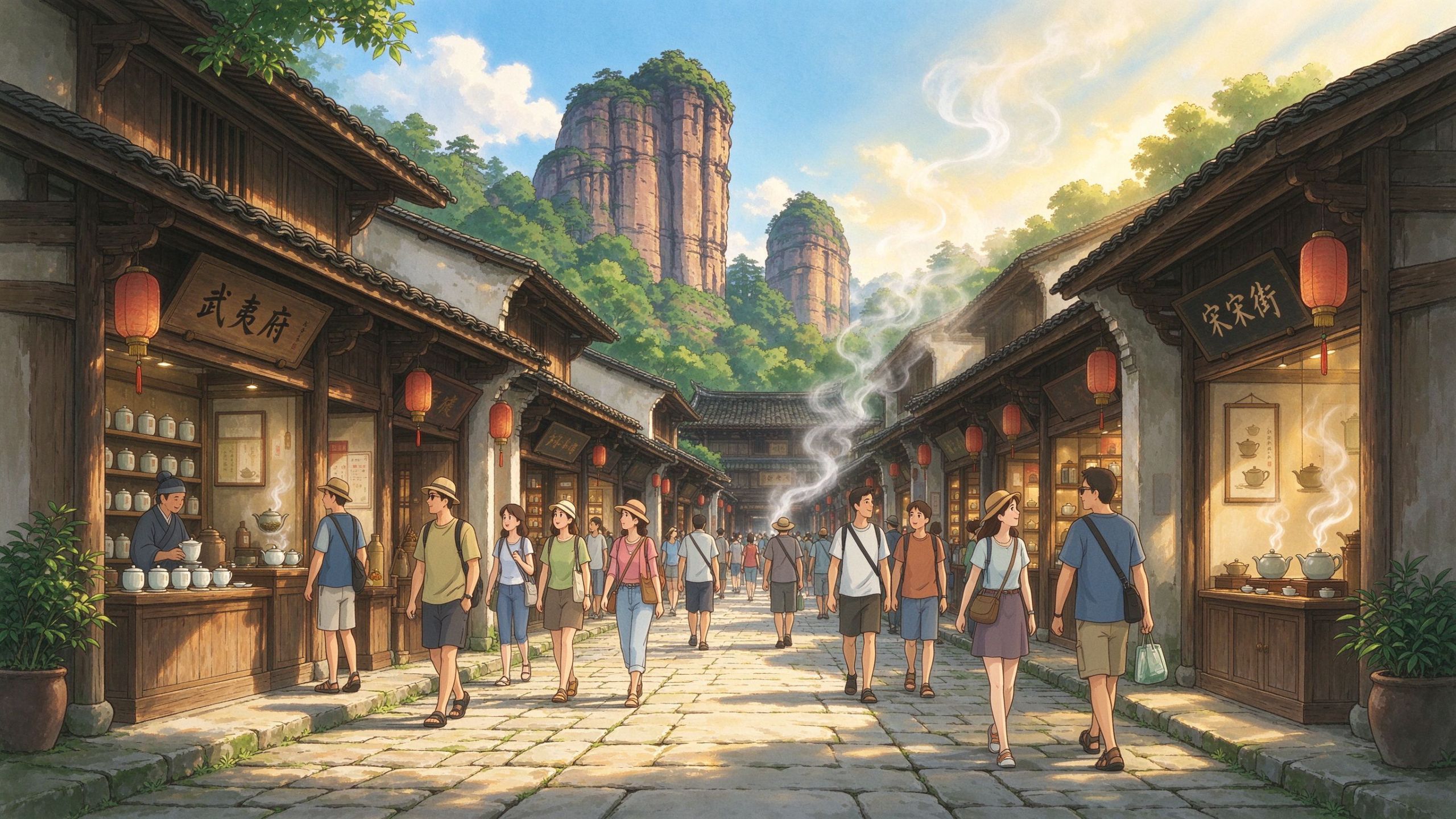 武夷山风景区游玩