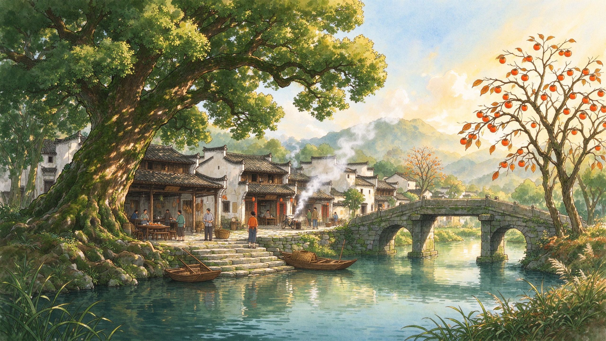 西溪国家湿地公园风景