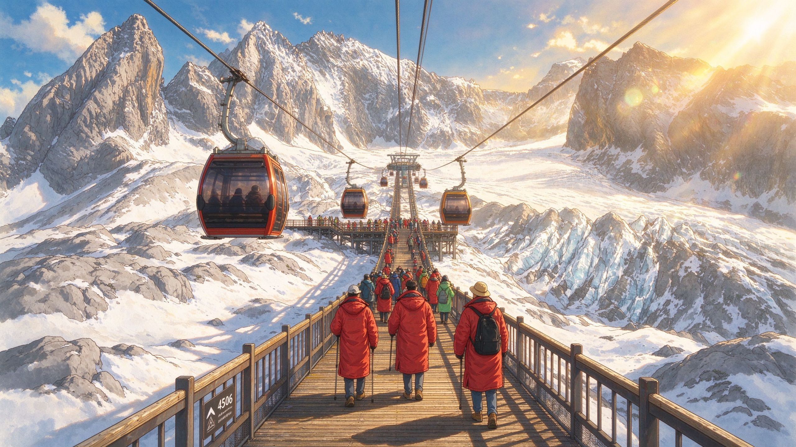 玉龙雪山景区游玩