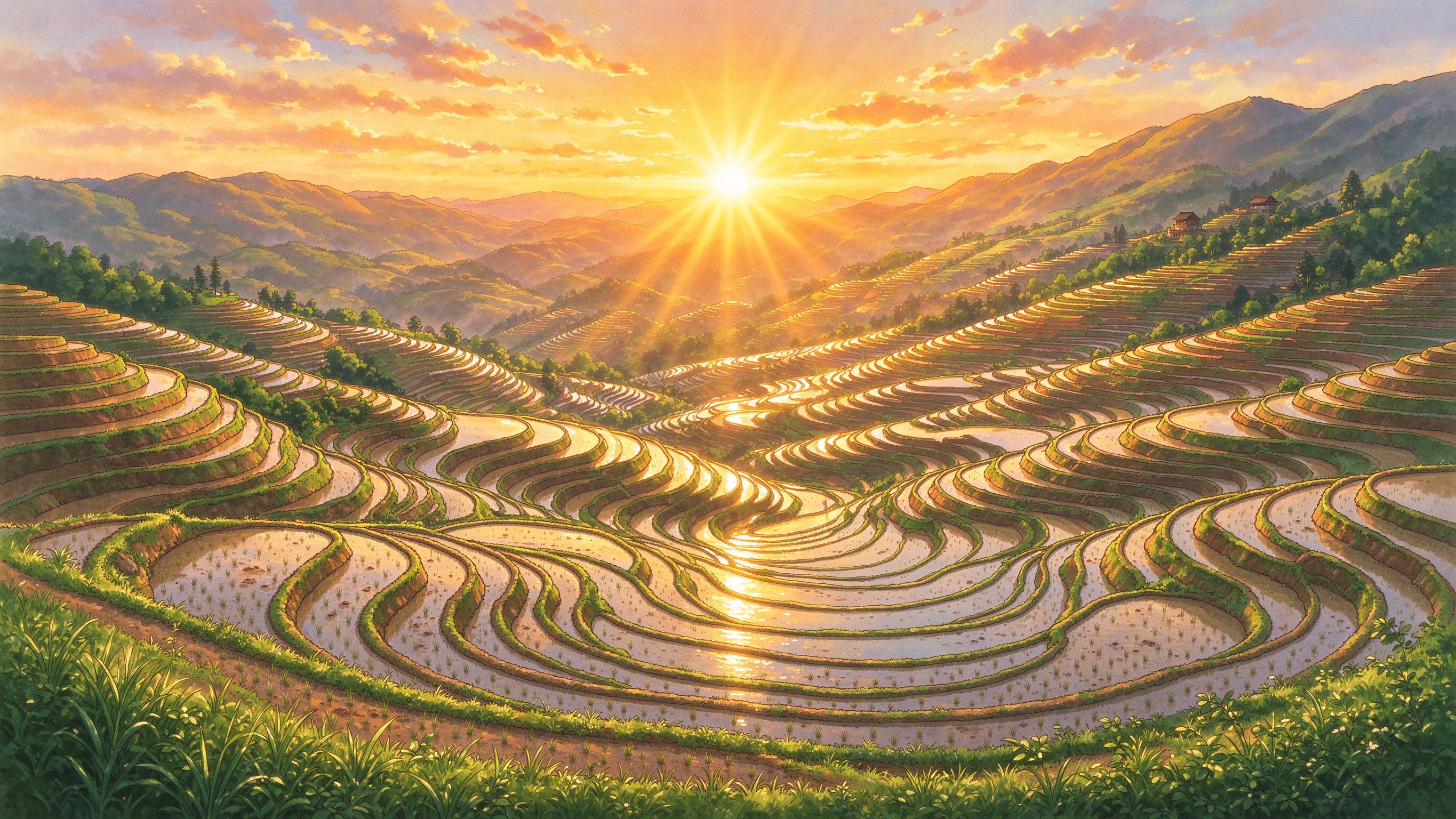 旅游插画1