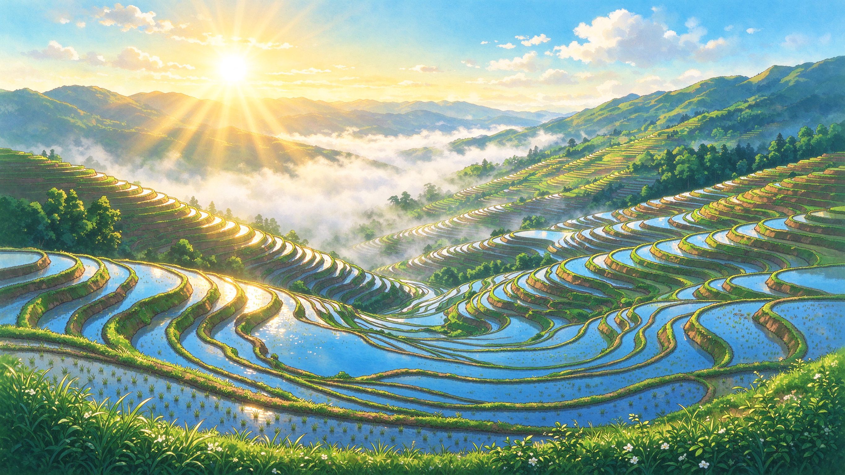 旅游插画1