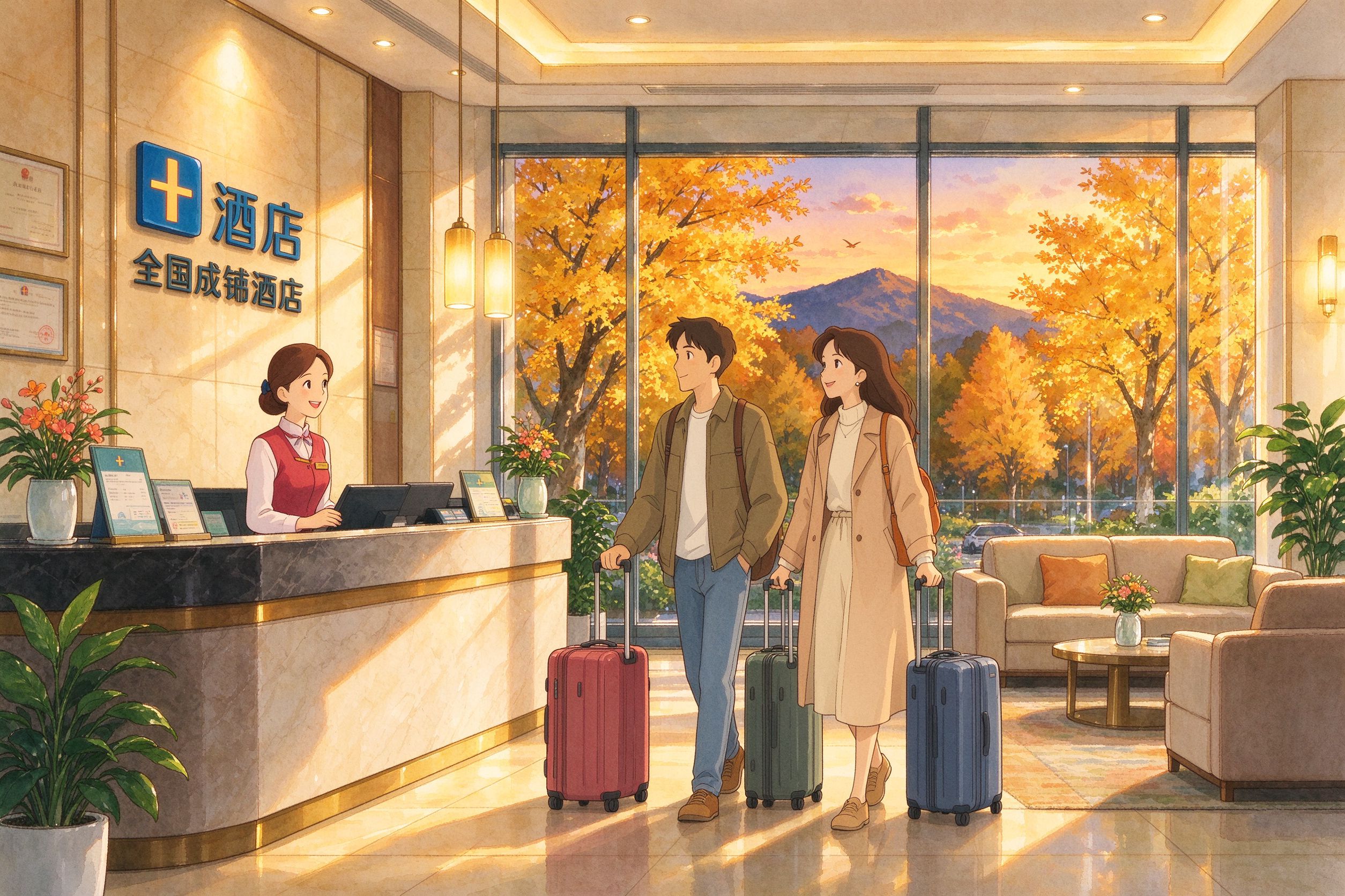 全国连锁酒店大堂